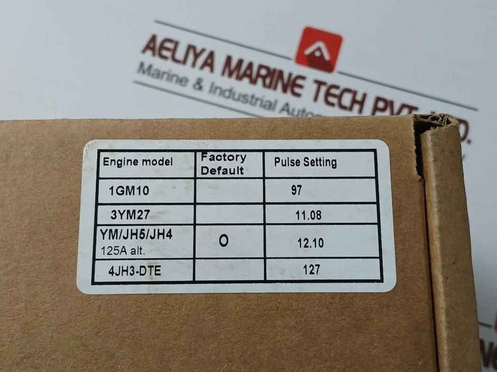 Yanmar 164100-30104 L/B Control Panel 910-w10016, 3Ym27, 4Jh3-dte