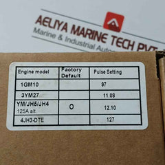 Yanmar 164100-30104 L/B Control Panel 910-w10016, 3Ym27, 4Jh3-dte