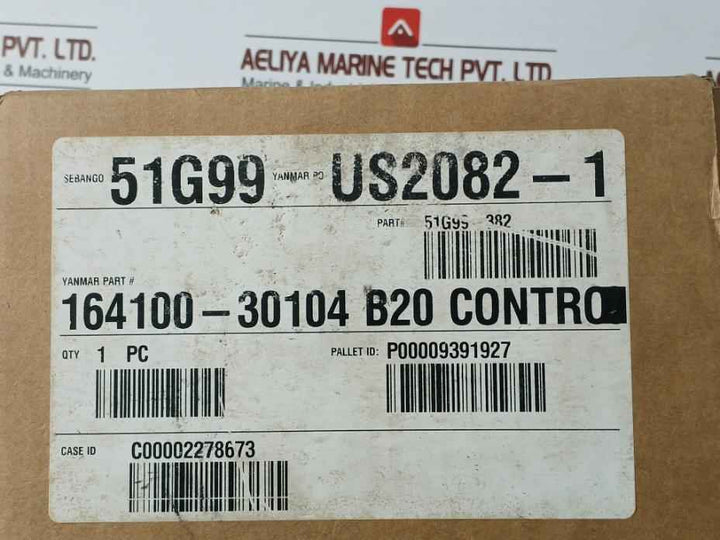 Yanmar 164100-30104 L/B Control Panel 910-w10016, 3Ym27, 4Jh3-dte