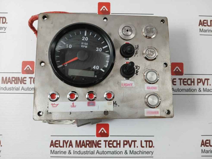 Yanmar 164100-30104 L/B Control Panel 910-w10016, 3Ym27, 4Jh3-dte