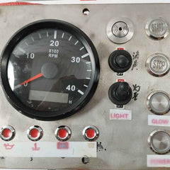 Yanmar 164100-30104 L/B Control Panel 910-w10016, 3Ym27, 4Jh3-dte