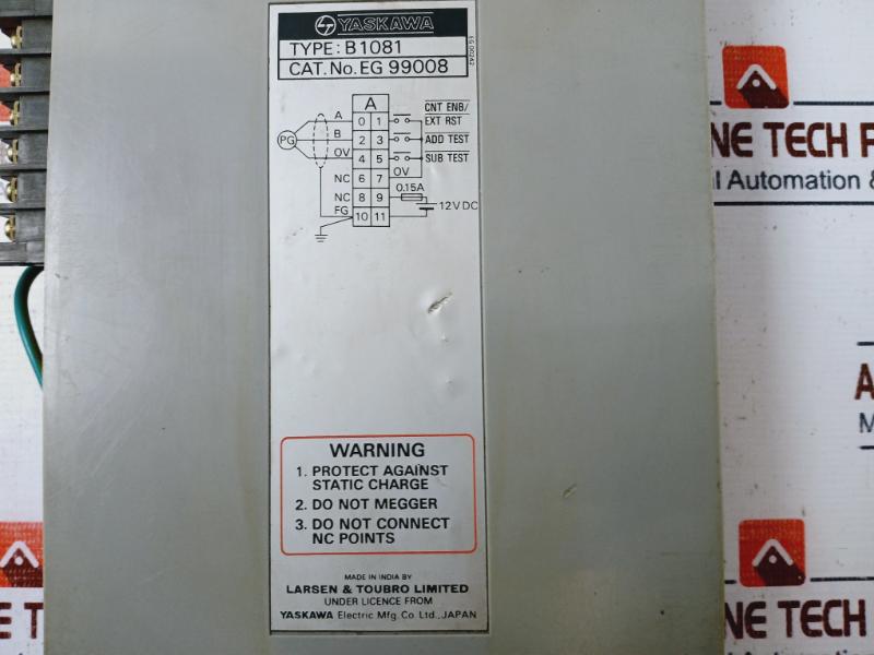 Yaskawa B1081 Input Output Module