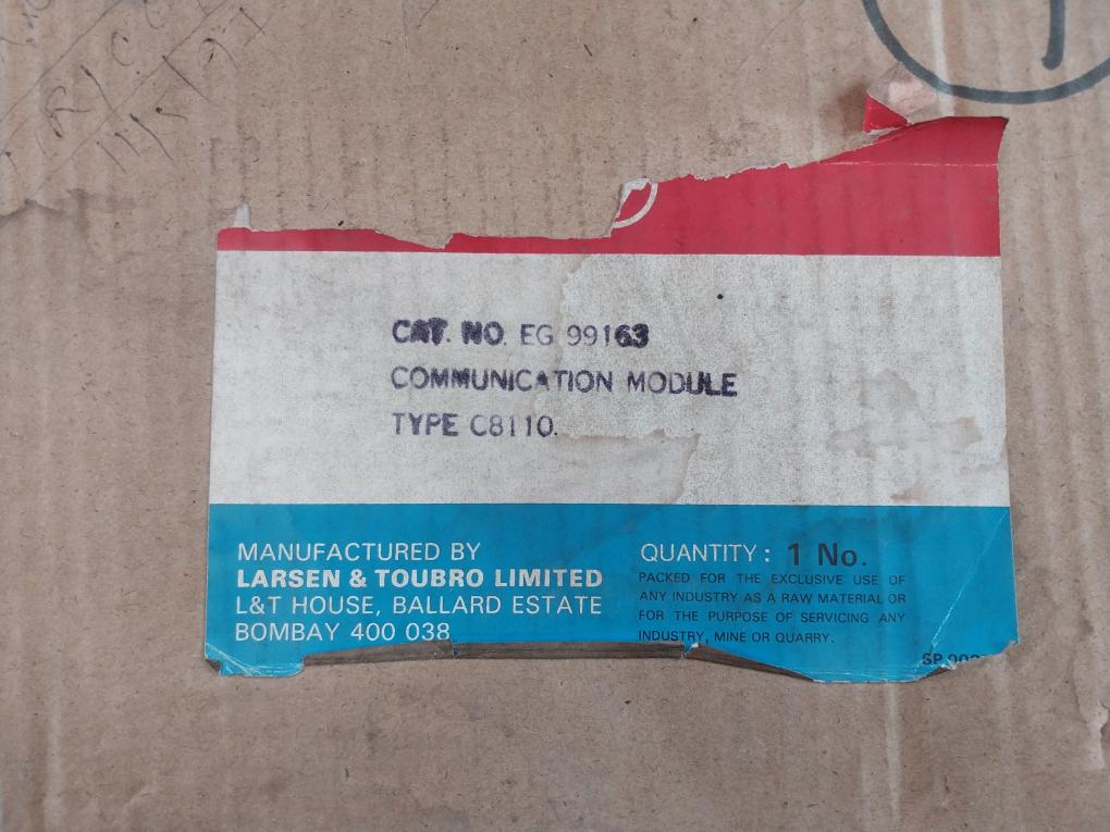 Yaskawa C8110 Communication Module Eg 99163 Eg 00139