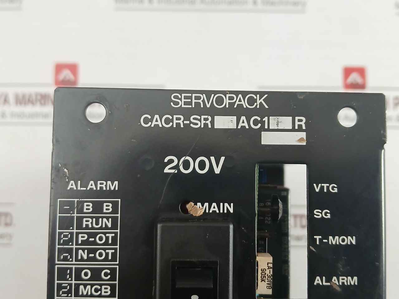 Yaskawa Cacr-sr05Ac1Er Servopack Ac Servo Drive Rev C0 200V