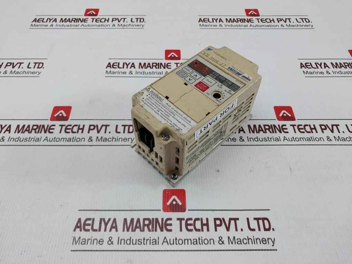 Yaskawa Cimr-j7Aa20P1 Inverter Drive 50/60Hz 200V (Not Working)