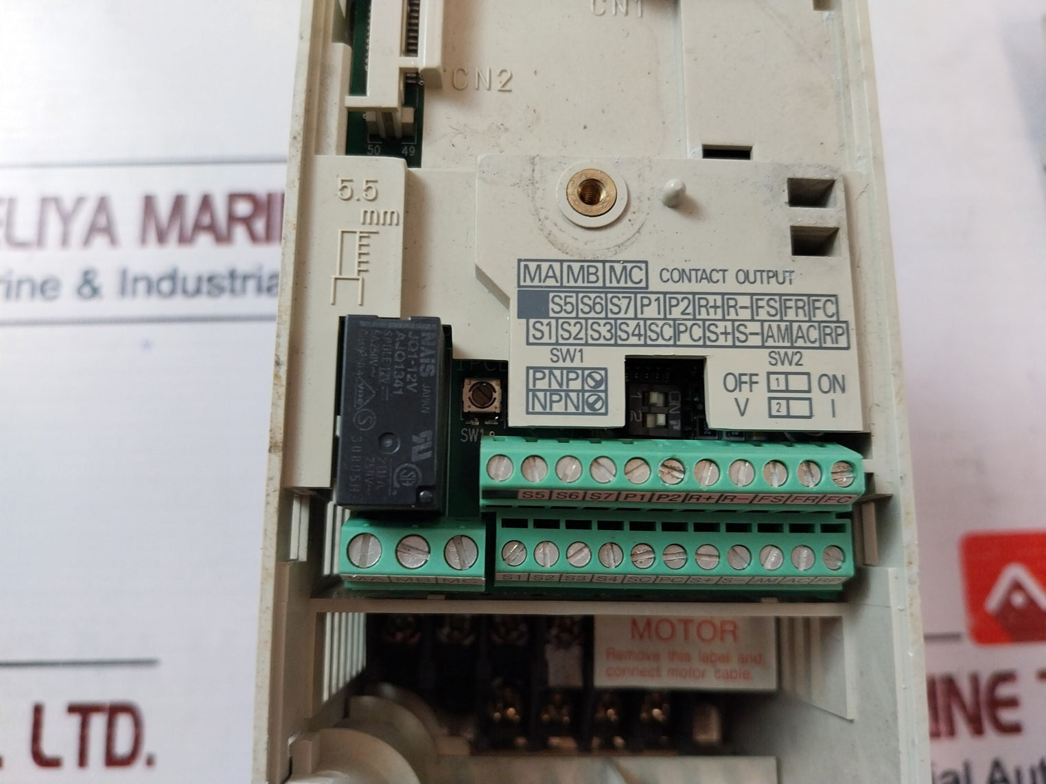 Yaskawa Cimr-v7Brb0P4 Inverter Drive 1Phase