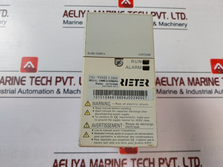 Yaskawa Cimr-v7Brb0P4 Inverter Drive 1Phase