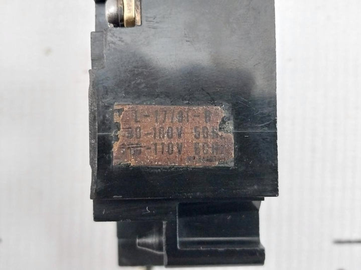 Yaskawa Contactor Coil 100-110V 60Hz L-17781-b