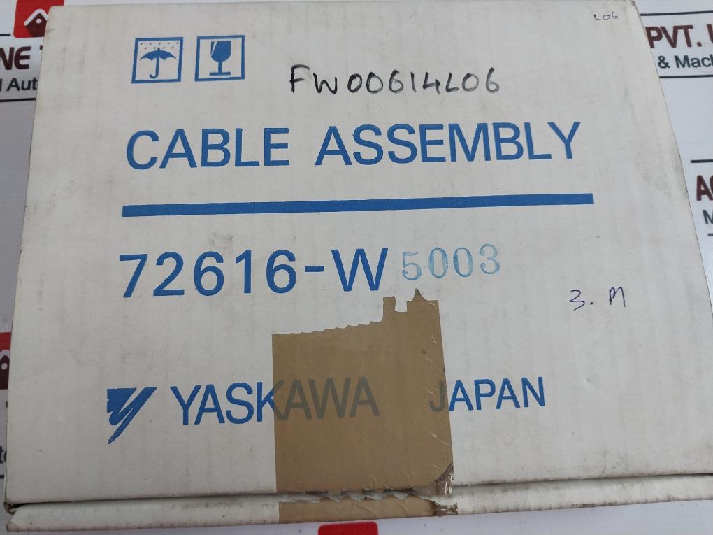 Yaskawa Electric 72616-w5003 Digital Operator Extension Cable Varispeed-616g5/p5