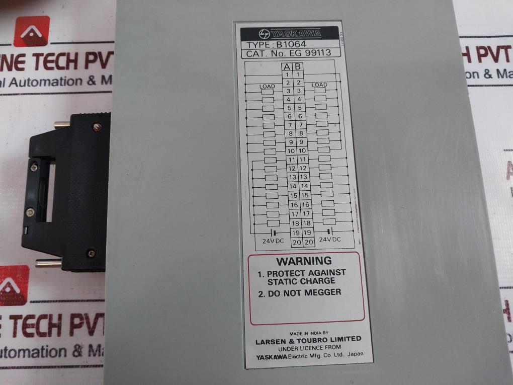 Yaskawa Electric B1064 Input/output Module Eg 99113 24 Vdc