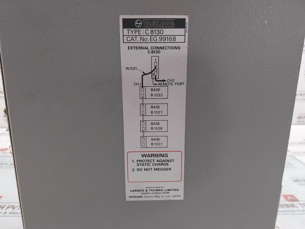 Yaskawa Electric C 8130 Remote I/O Driver Module