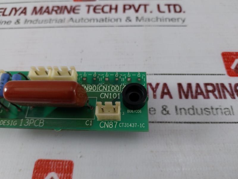 Yaskawa Electric Ct31437-1c Printed Circuit Board Mec-40v-0