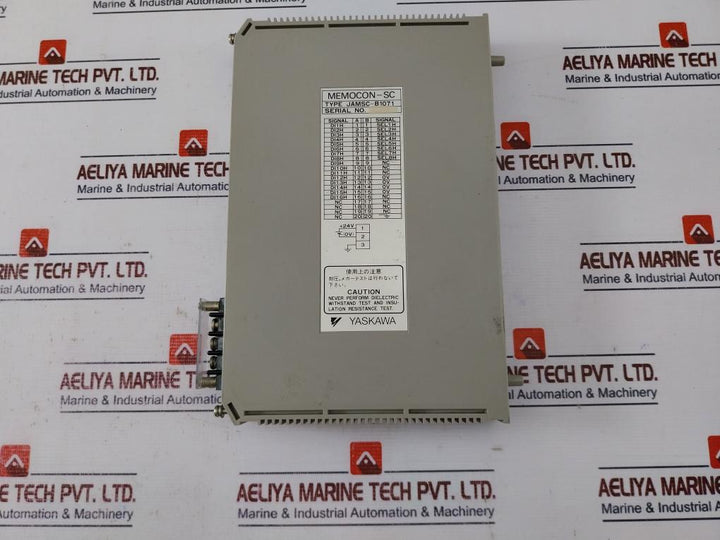 Yaskawa Electric Jamsc-b1071 Memocon-sc Register Input Module