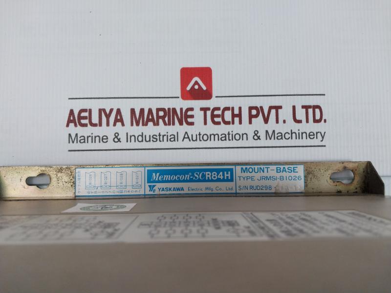 Yaskawa Electric Mount-base Plc System Jrmsi-b1026, Jrmsp-p8051 Memocon-scr84H