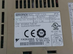 Yaskawa Electric Sgdm-01 Ada Servo Amplifier 0.91A 0.1Kw 0-55°C Not Working