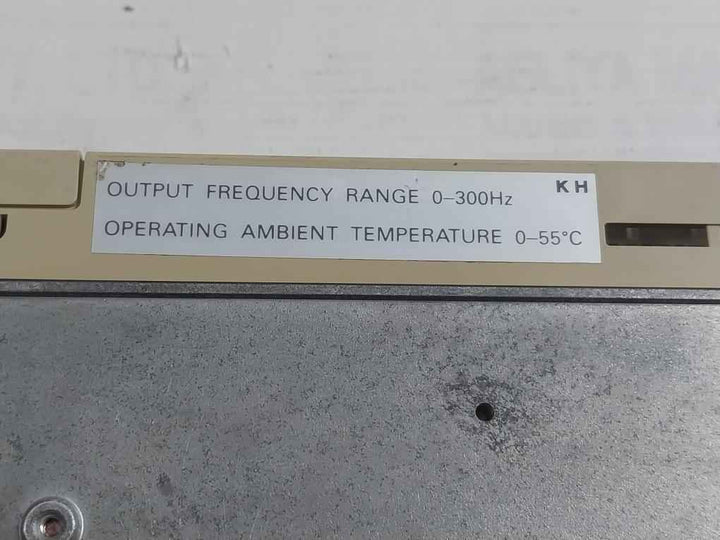 Yaskawa Electric Sgdm-01 Ada Servo Amplifier 0.91A 0.1Kw 0-55°C Not Working