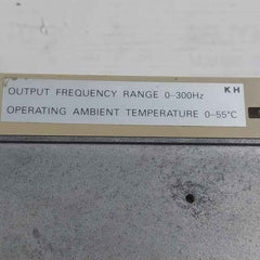Yaskawa Electric Sgdm-01 Ada Servo Amplifier 0.91A 0.1Kw 0-55°C Not Working