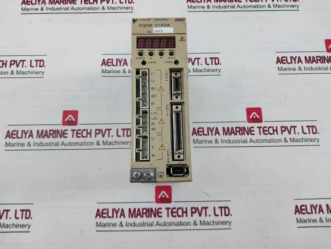 Yaskawa Electric Sgdm-01Ada Servo Drive 1Ph 200-230V 50/60Hz