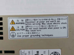 Yaskawa Electric Sgdm-01Ada Servo Pack 3Ph 0-230V 0-300Hz (Not Working)