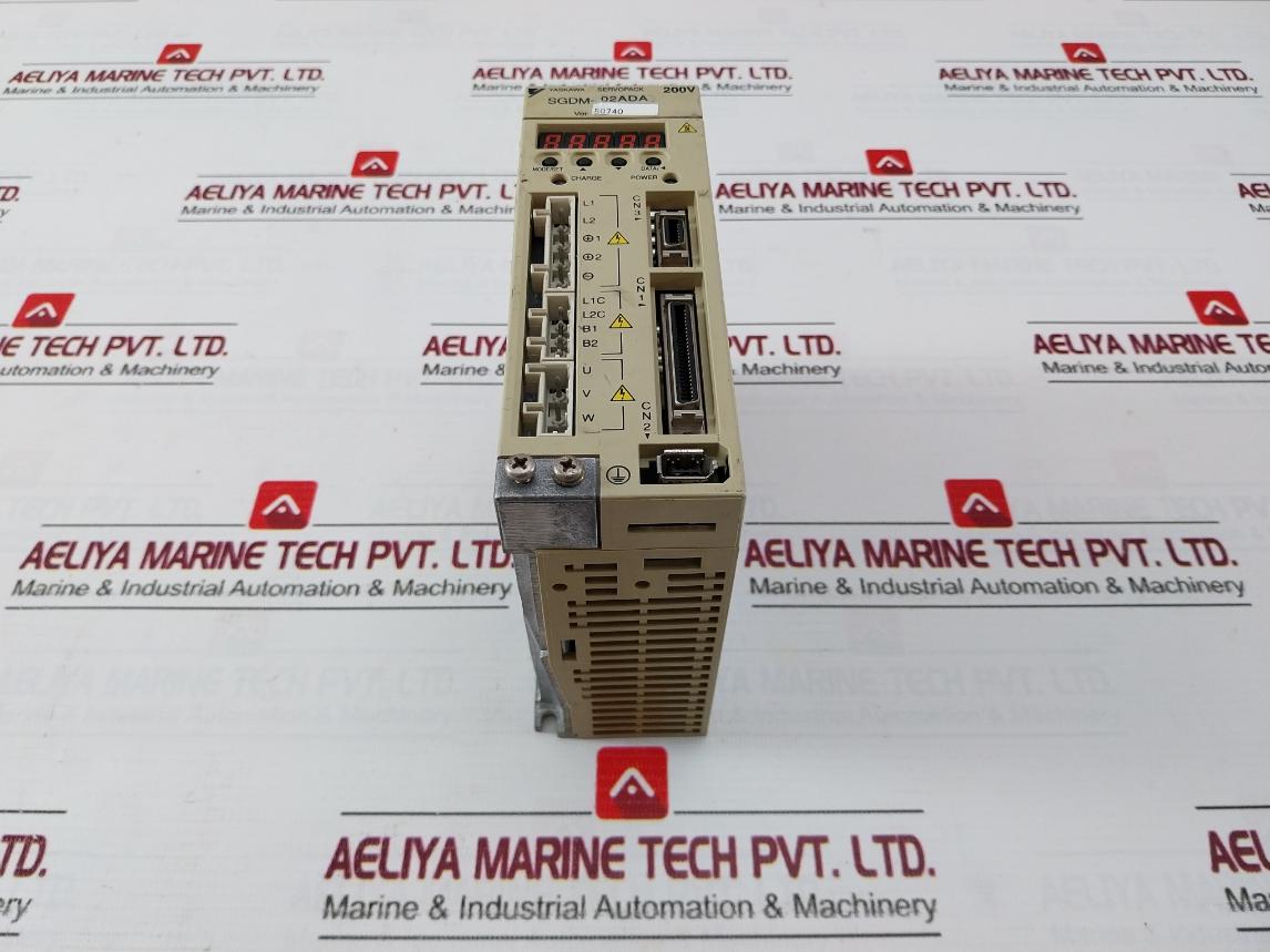 Yaskawa Electric Sgdm-02Ada Servopack Drive 1Ph 200-230V 50/60Hz 3.4A