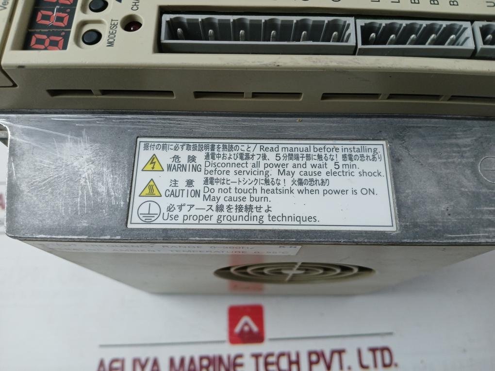 Yaskawa Electric Sgdm-10Ada Ac Servo Drive 3Ph 200-230V 50/60Hz 7A