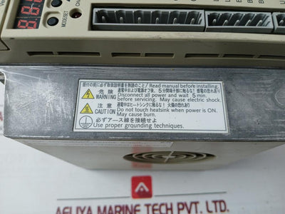 Yaskawa Electric Sgdm-10Ada Ac Servo Drive 3Ph 200-230V 50/60Hz 7A