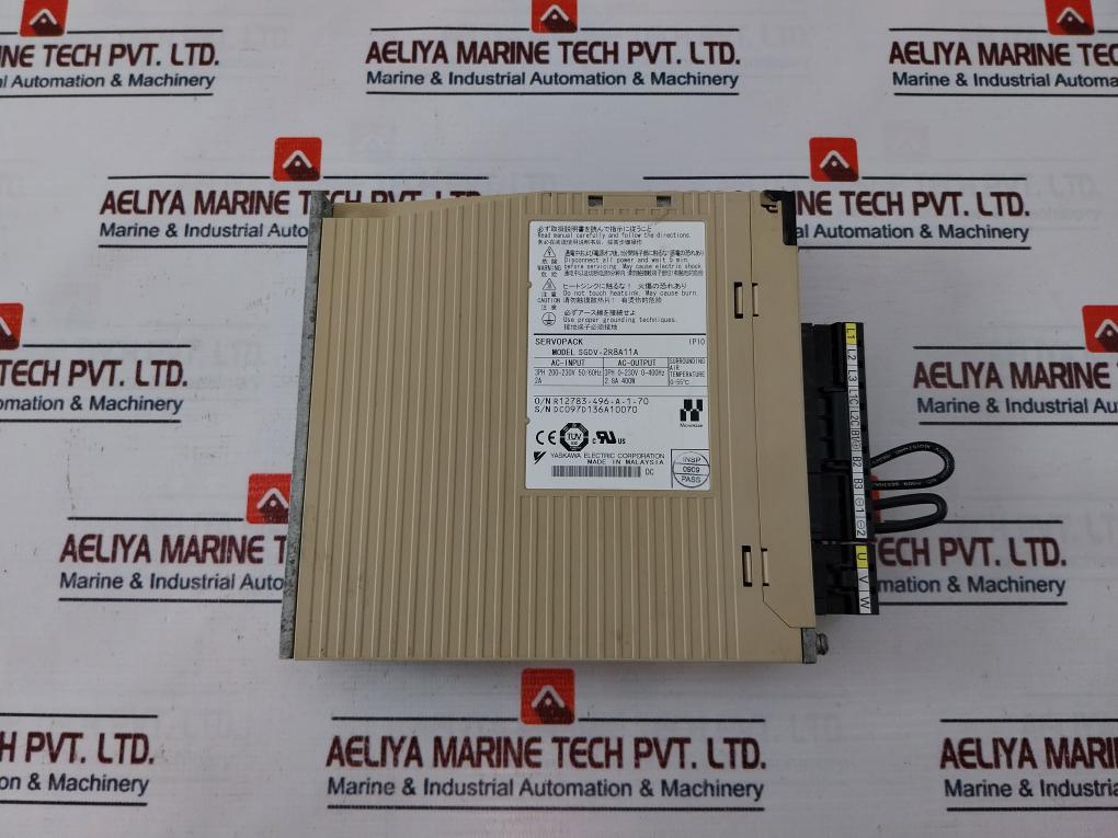 Yaskawa Electric Sgdv-2R8A11A Servo Drive