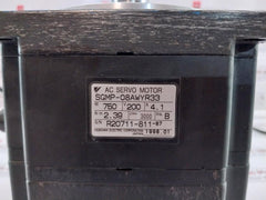 Yaskawa Electric Sgmp-08Awyr33 Ac Servo Motor H2A2 W 750 V 200 A 4.1