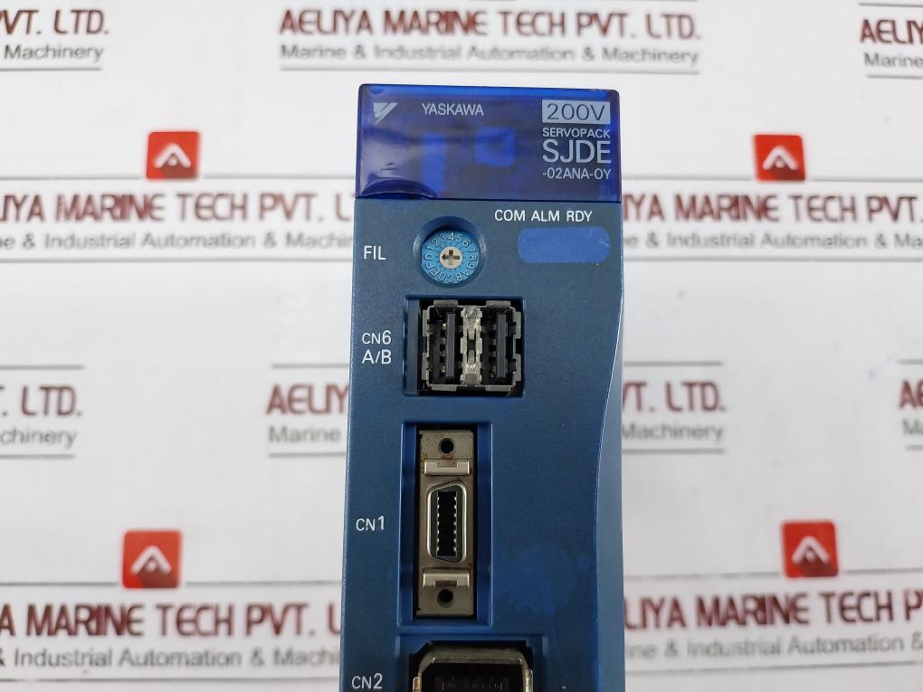 Yaskawa Electric Sjde-02Ana-oy Ac Series Servo Drive Servopack 200-230V 200W