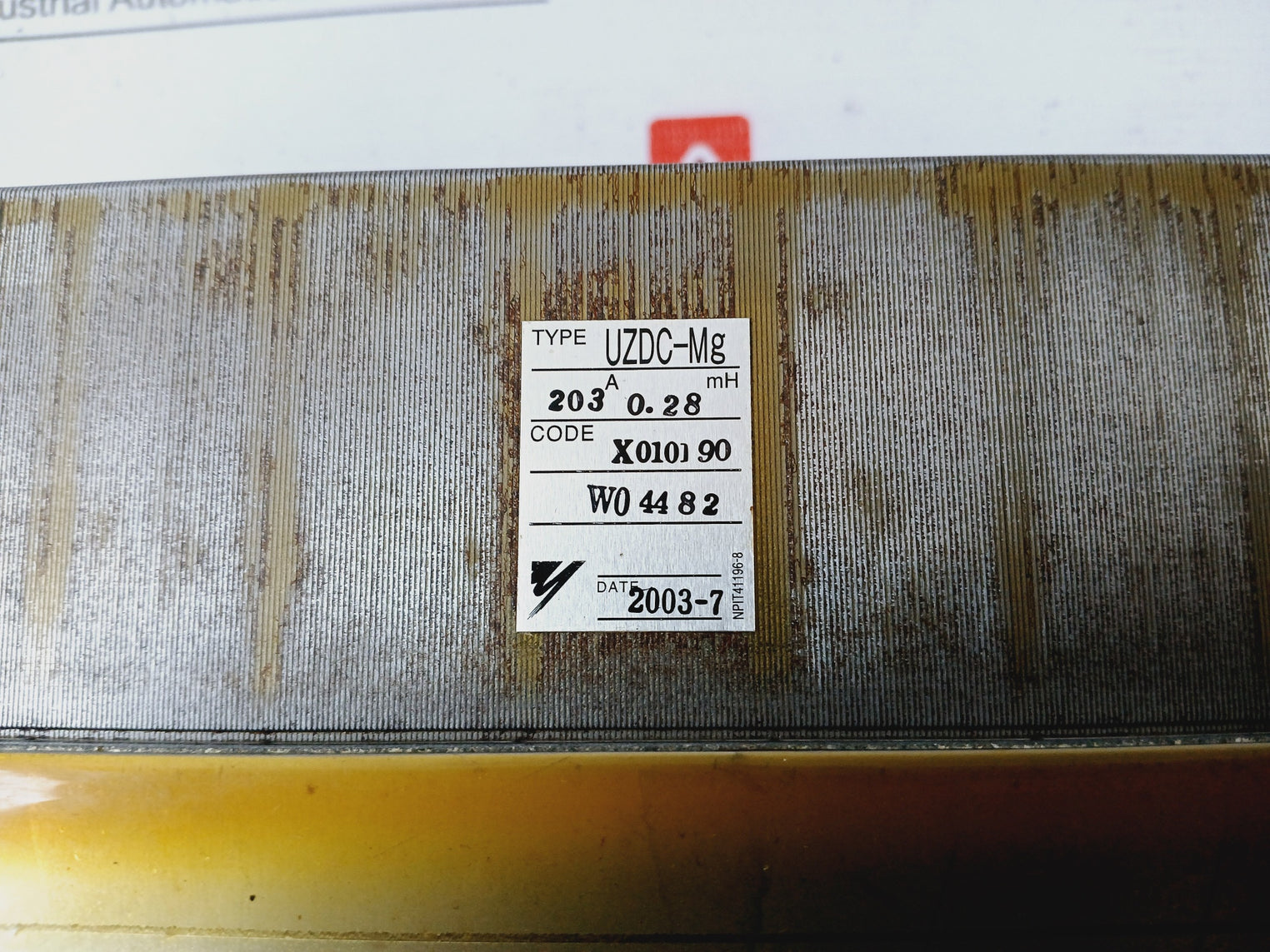 Yaskawa Electric Uzdc-mg Transformer Reactor Cimr-f7z4160 380-480v