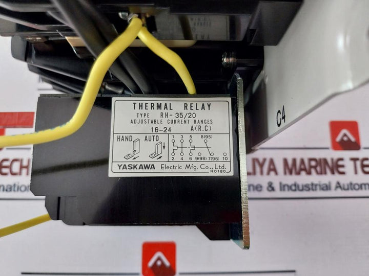 Yaskawa Hi-25E Magnetic Contactor 50A Rh-35/20