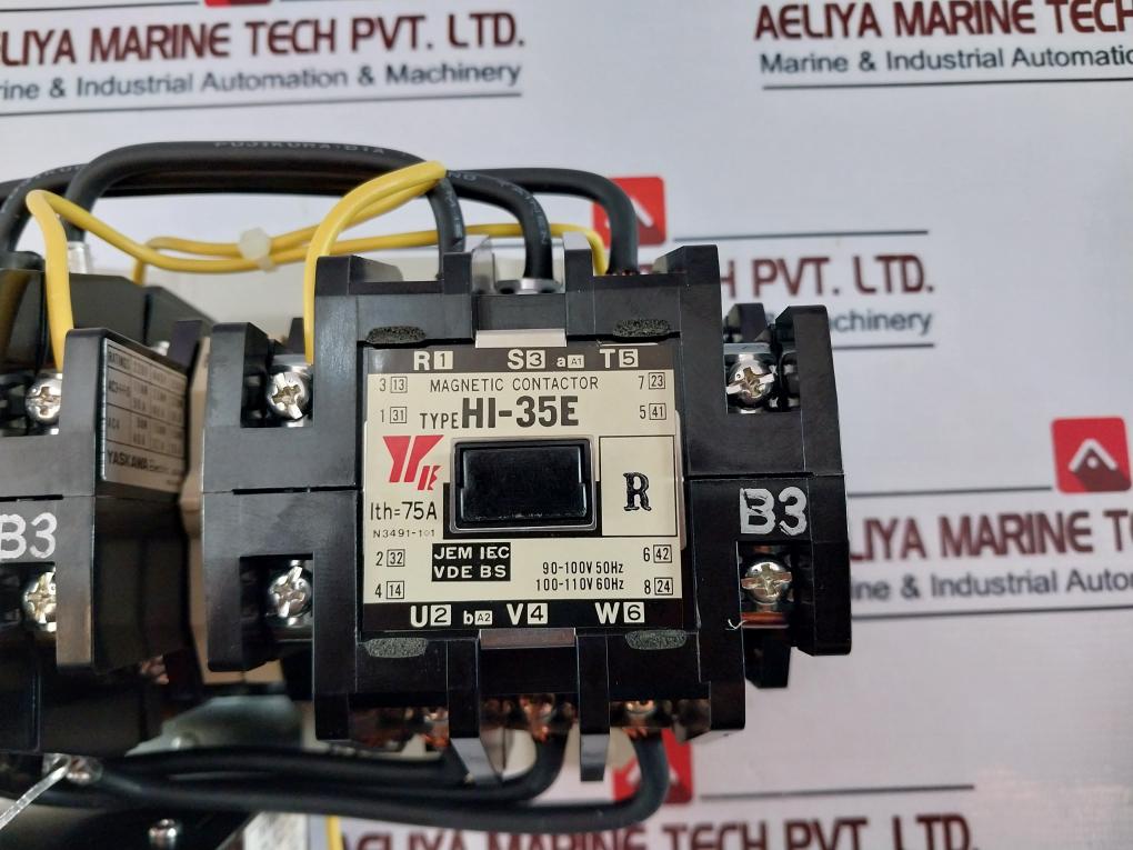 Yaskawa Hi-35E Magnetic Contactor 75A