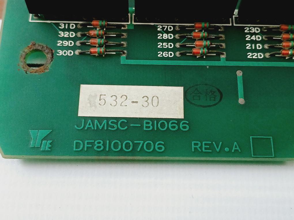 Yaskawa Jamsc-b1066 Pc Board For Servo Control Switch Memocon-sc Plc, Rev A