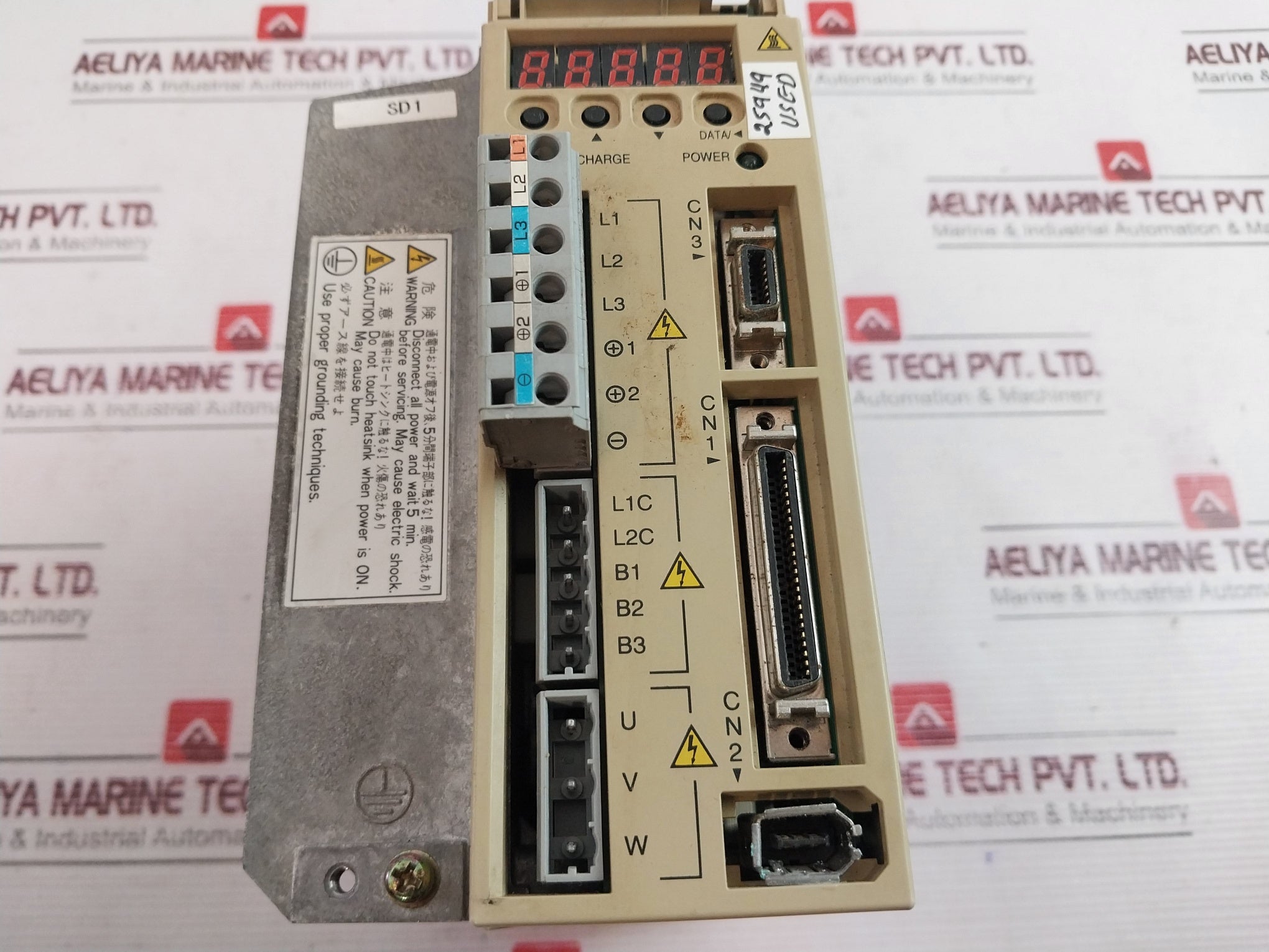 Yaskawa Servopack Sgdm-15Ada-r Servo Drive 200-230V 50/60Hz 5.4A