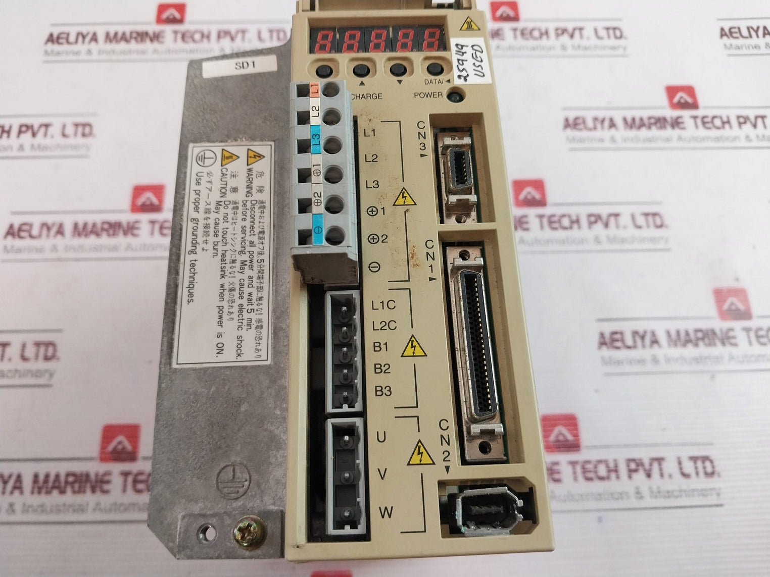 Yaskawa Sgdm-08Ada Servo Drive 200-230V 50/60Hz 5.4A - Aeliya Marine Tech