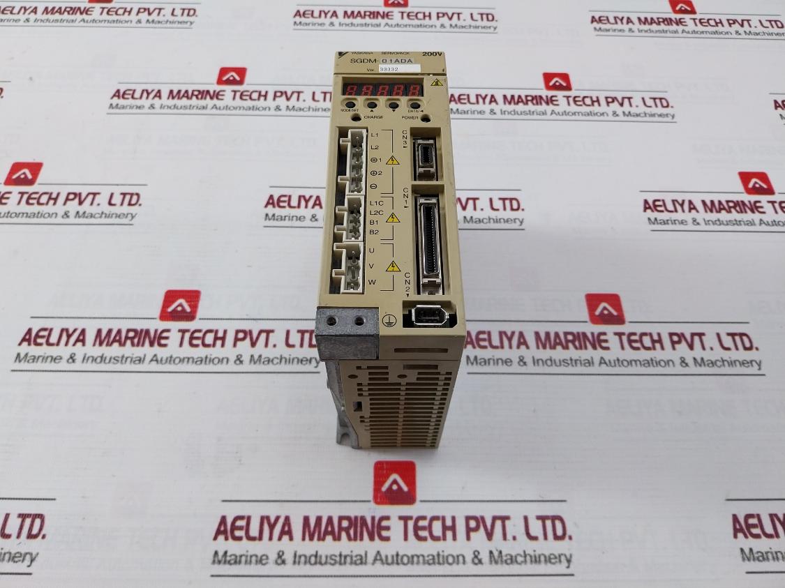 Yaskawa Sgdm-01Ada Servo Amplifier 1Ph 200-230V 50/60Hz 2A