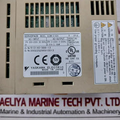 Yaskawa Sgdm-01Ada Servo Amplifier 1Ph 200-230V 50/60Hz 2A
