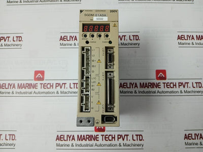 Yaskawa Sgdm-01Ada Servo Drive 200-230V 50/60Hz 0.1 Kw 0-55C
