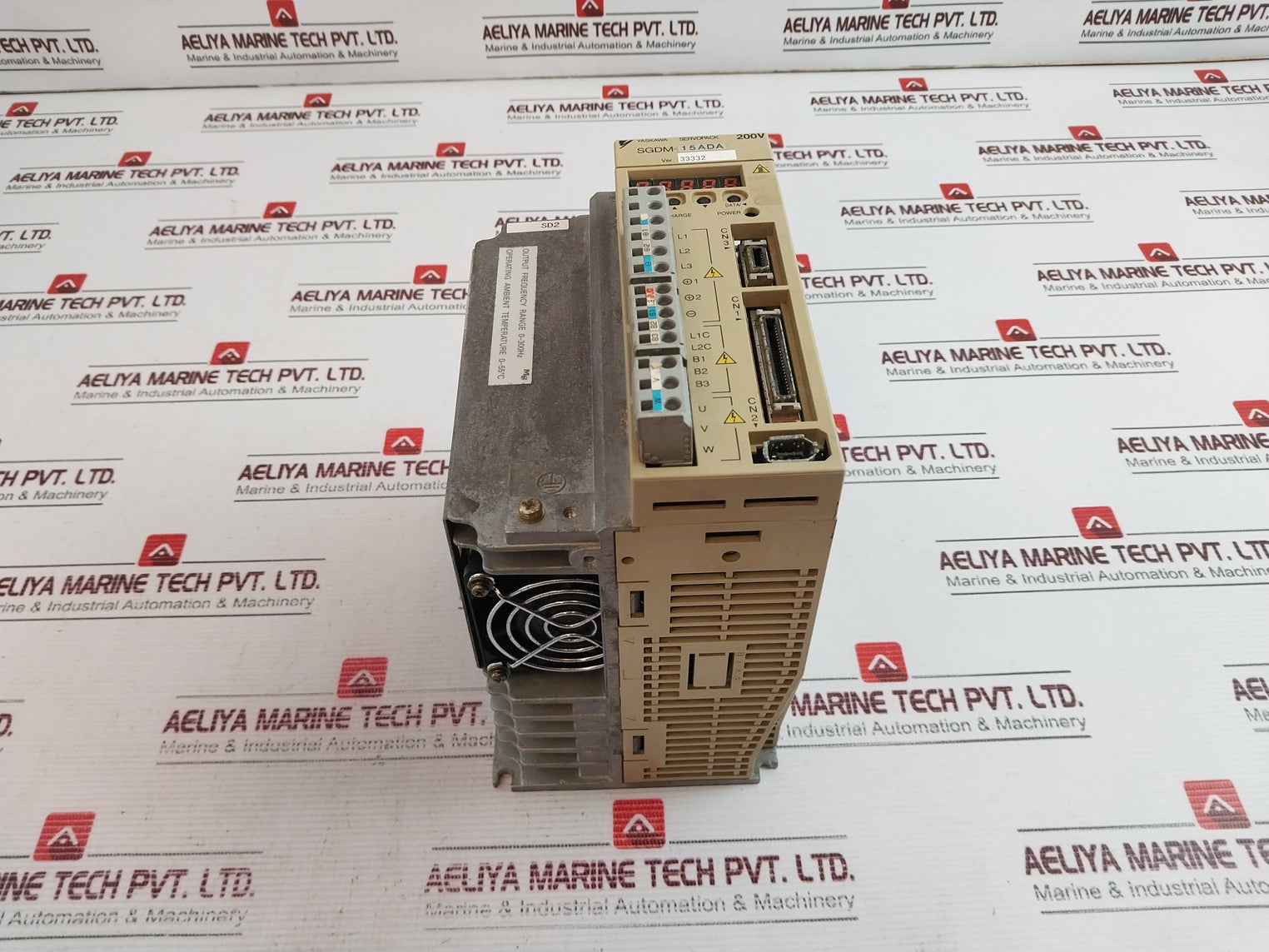 Yaskawa Sgdm-15Ada-r Servo Drive 200V (Not Working) - Aeliya Marine Tech