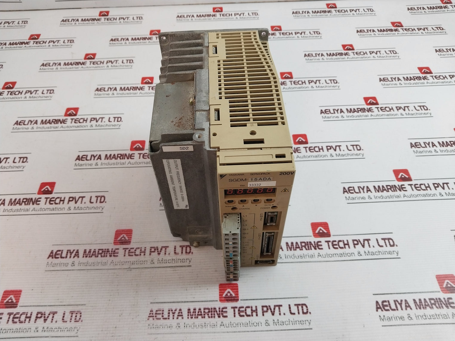 Yaskawa Sgdm-15Ada-r Servo Drive 200V (Not Working) - Aeliya Marine Tech