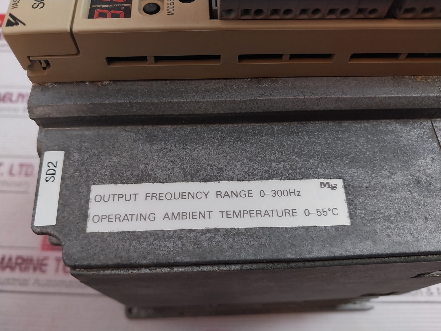 Yaskawa Sgdm-15Ada-r Servo Drive 200V (Not Working) - Aeliya Marine Tech