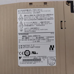 Yaskawa Sgdv-2R8A11A Servo Drive 200-230V 50/60Hz 2A