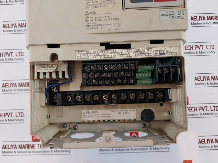Yaskawa Varispeed G7 Cimr-g7A47P5 Inverter , 400V 3Ph Fpst31046-b