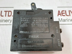 Circuit Protector Ycp2-30A-tk 1280 Yaskawa 250Vac/50-60Hz