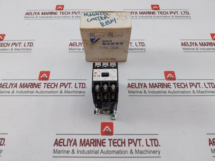 Yaskawa Electric Rl-33E Ac Magnetic Control Relay 90-100V 50Hz 100-110V 60Hz 10A