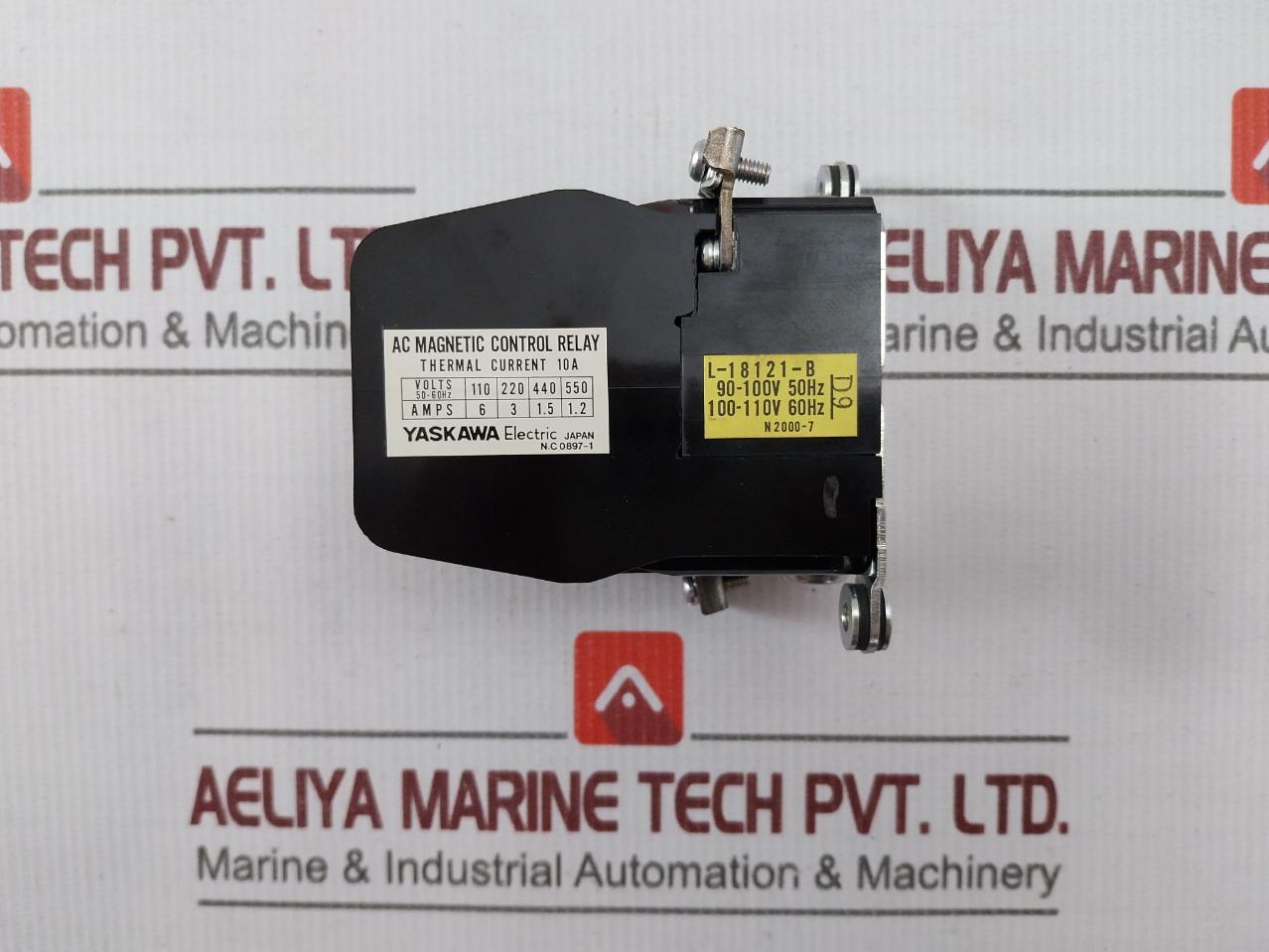 Yaskawa Electric Rl-33E Ac Magnetic Control Relay 90-100V 50Hz 100-110V 60Hz 10A