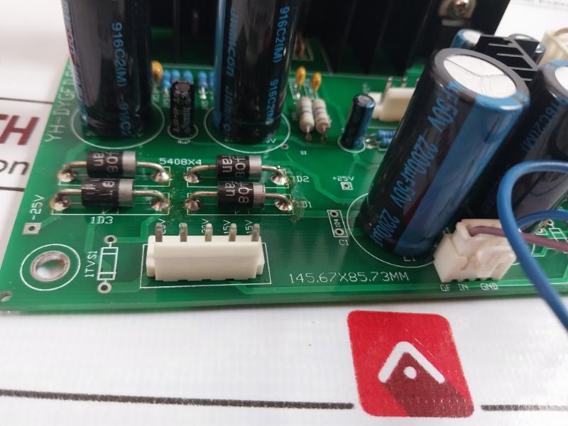 Yh-dygf.Pcb Circuit Board Assembly With Heat Sink & Connectors