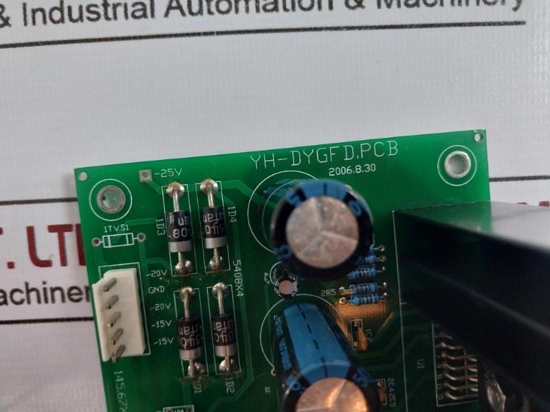 Yh-dygf.Pcb Circuit Board Assembly With Heat Sink & Connectors