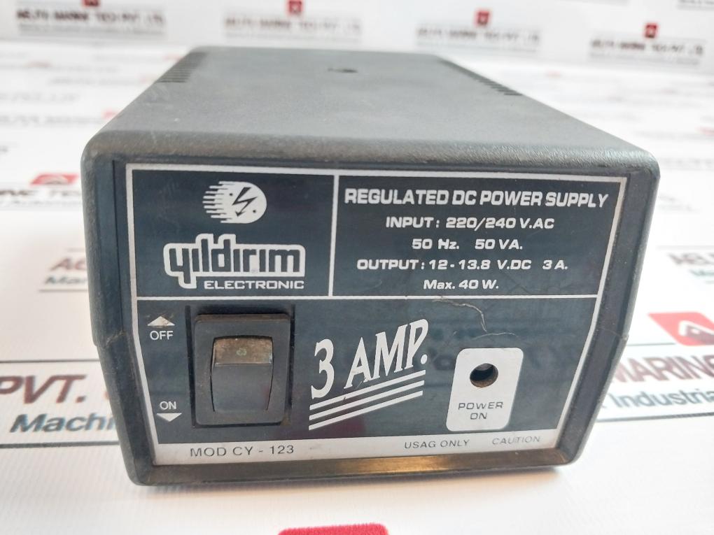 Yildirim Cy-123 Regulated Dc Power Supply 220/240Vac