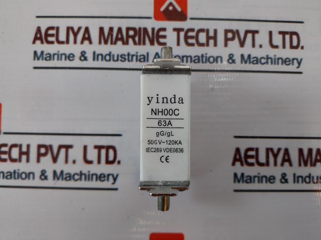 Yinda Nh00C Fuse 63A 500V 120Ka
